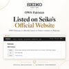 Seiko Certificate of Authorization - Genuine products at shopows.pk