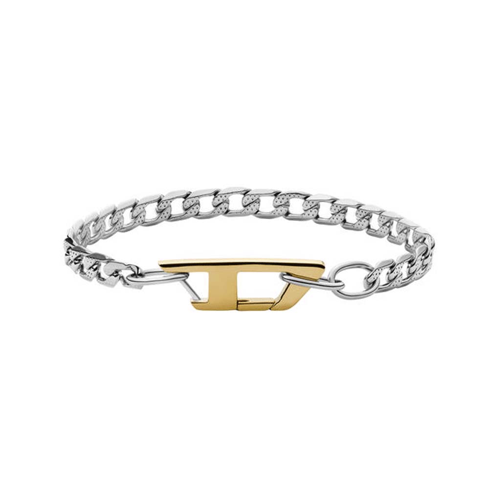 Diesel DX1338040 Stainless Steel Chain Bracelet for Men