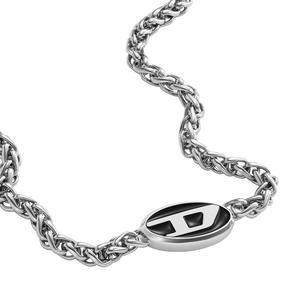 Diesel Stainless steel chain necklace dx1470