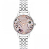 OLIVIA BURTON OB16SP07 Semi Precious Rose & Silver Women's Bracelet Watch