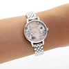 OLIVIA BURTON OB16SP07 Semi Precious Rose & Silver Women's Bracelet Watch