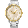 seiko SGEH92P1  Essentials Quartz Champagne Dial Men's Watch seiko