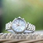 Seiko SNDV39P1 Light Blue Dial Chronograph Women's Watch