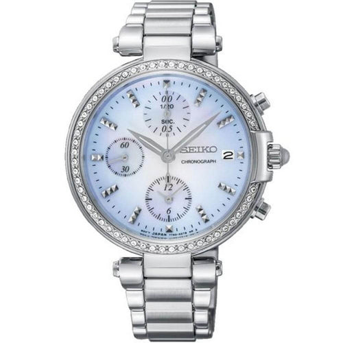 seiko SNDV39P1 Chronograph Ladies Watch seiko