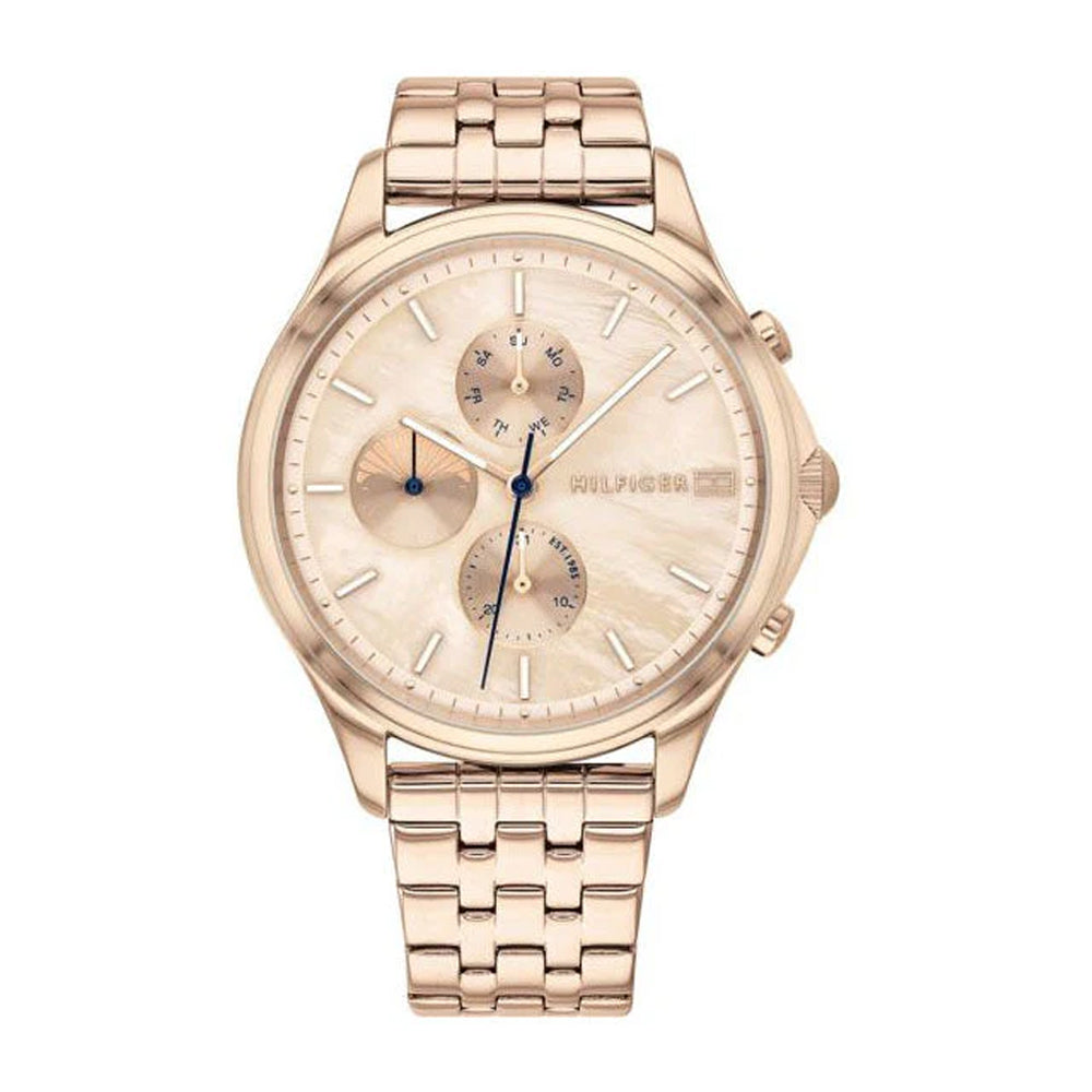 Tommy Hilfiger TH1782120 Stainless Steel Analog Rose Gold Dial Women's Watch